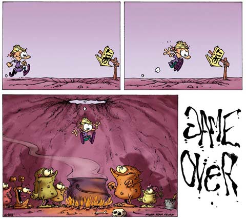 Game Over, by Adam