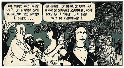 comic art by Altan