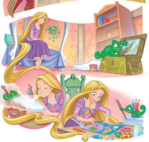 Rapunzel by Meritxell Andreu