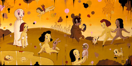 Dying of Thirst, by Gary Baseman