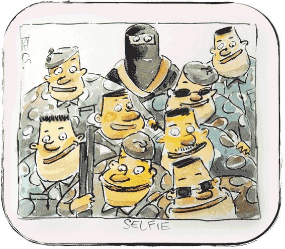 Cartoon by Becs