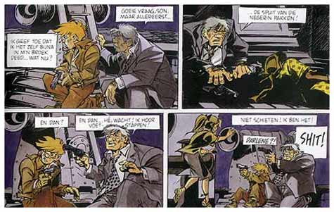 comic art by Benn