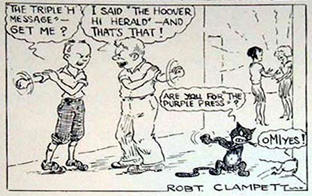 Yearbook comic by Bob Clampett