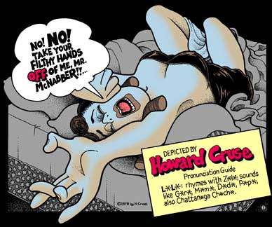 Nightmares of Little L*L*, by Howard Cruse