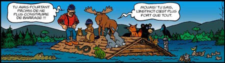 comic art by Salvador Dallaire