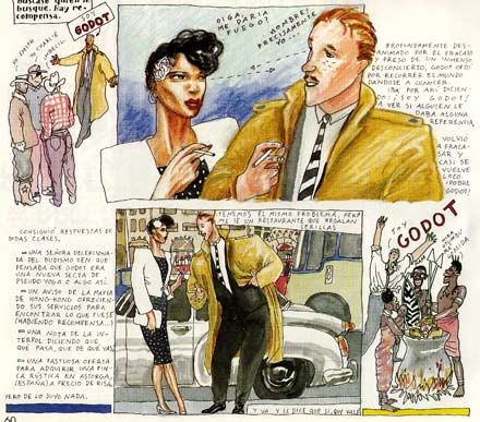 comic for Complot by Javier de Juan