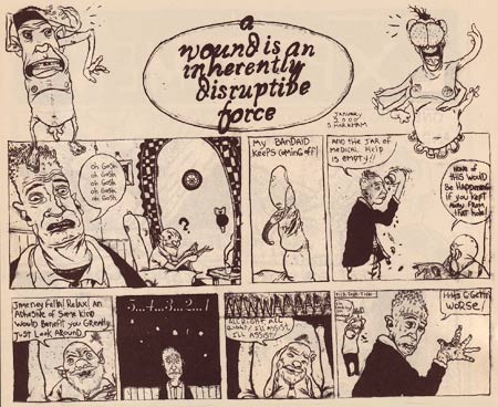 comic from Kramers Ergot by Sammy Harkham
