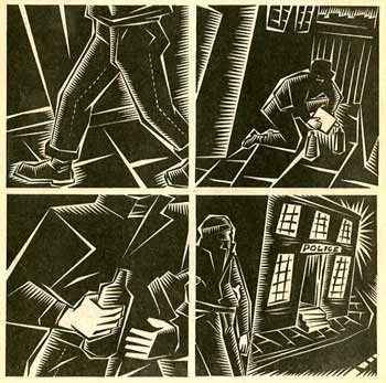 Comic for Anarchy Comix, by Clifford Harper (1987)