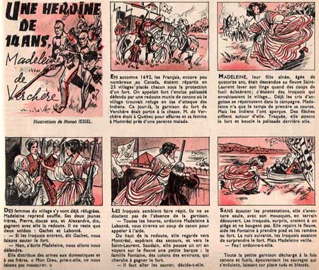 Une Heroïne de 14 Ans (Ames Vaillantes #26, June 1958)