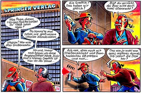 Comic for Springer Verlag by Harald Juch
