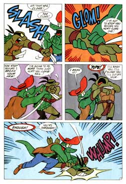 Teenage Mutant Ninja Turtles, by Mike Kazaleh