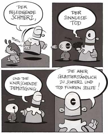 comic art by Ivan Klein