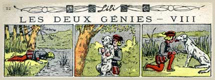 Les Deux Génies, by L. Le Riverend (Lili, 1920)