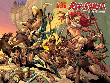 Red Sonja by Pablo Marcos
