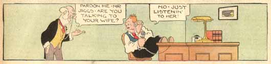 Jiggs in 'Bringing Up Father', by McManus