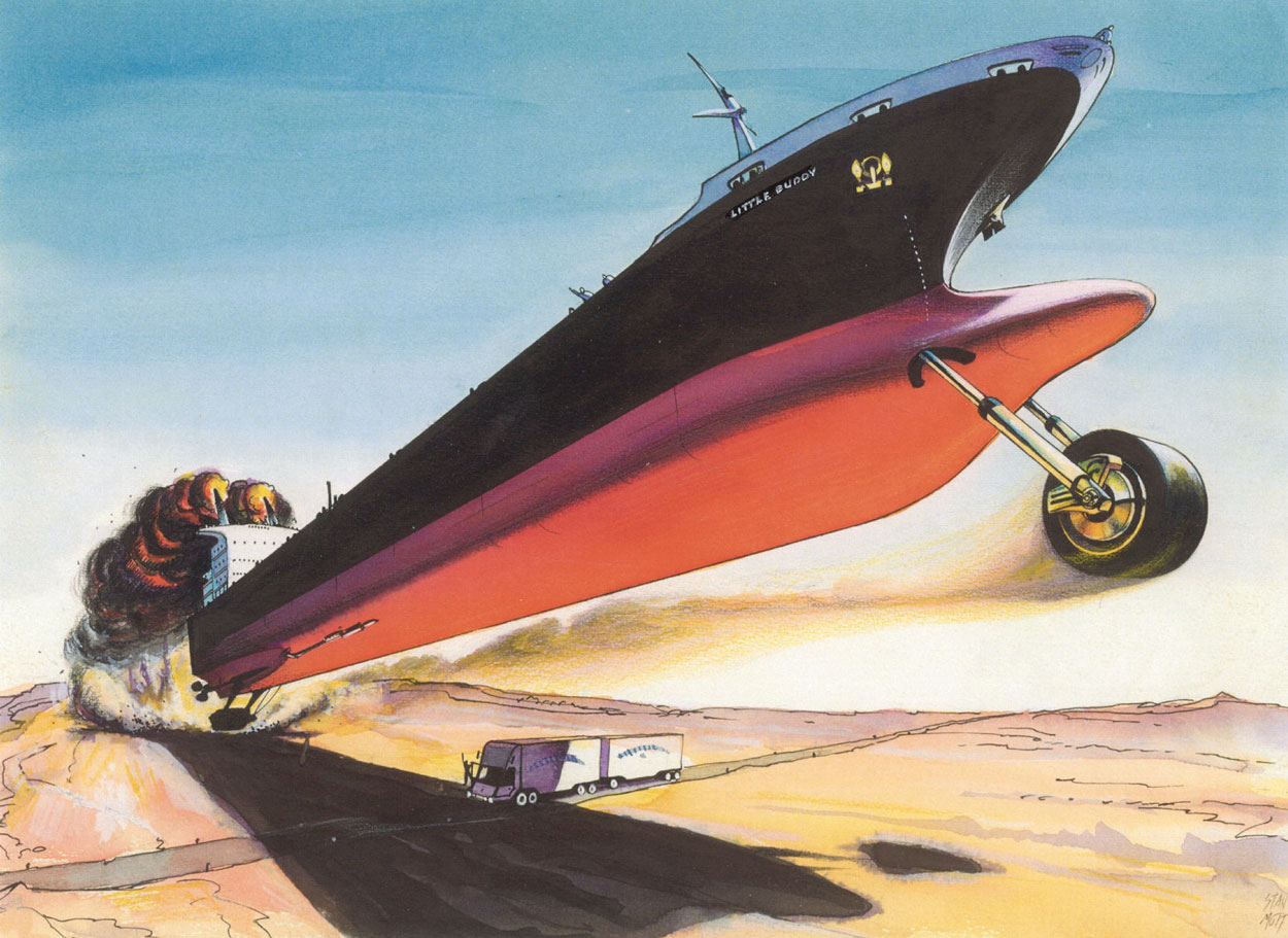 Super Tanker Chopper by Stan Mott
