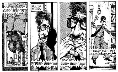 comic art by M. K. Perker