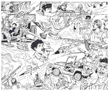 comic art by Zoran