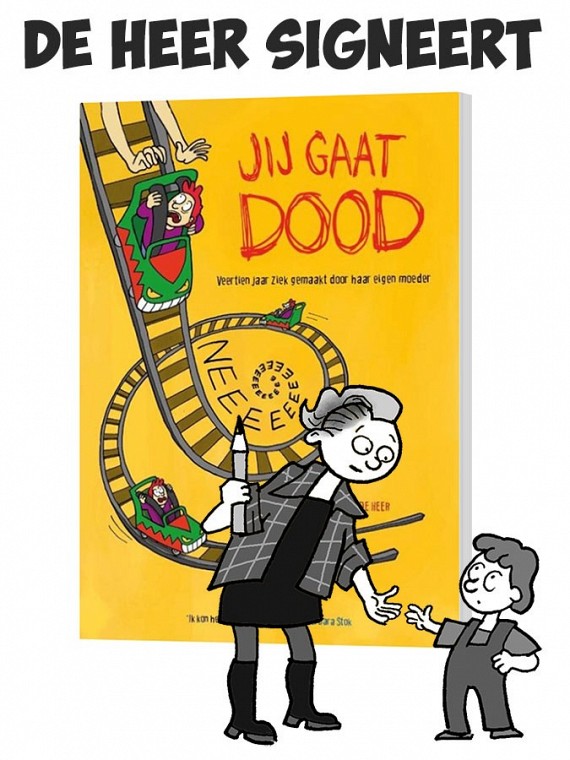 De Heer signeert