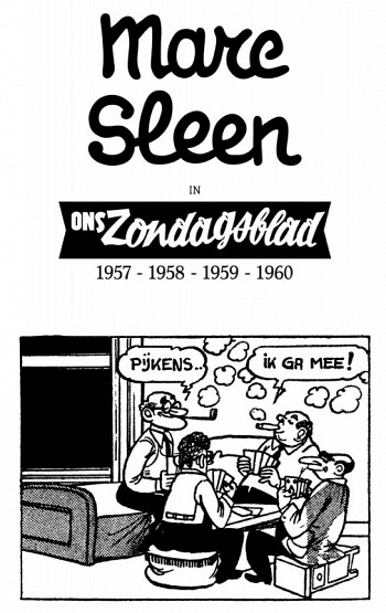 Marc Sleen in Ons Zondagsblad 1957-60