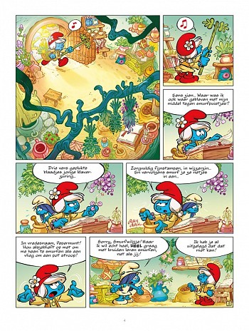 De staf van Smurfwilgje
