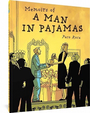 a man in pajamas