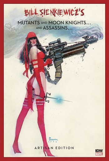 Bill Sienkiewicz's Mutants and Moon Knights... and Assassins...