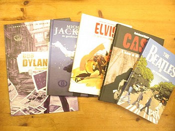 Bob Dylan, the Beatles, Micheal Jackson, Johnny Cash, Elvis
