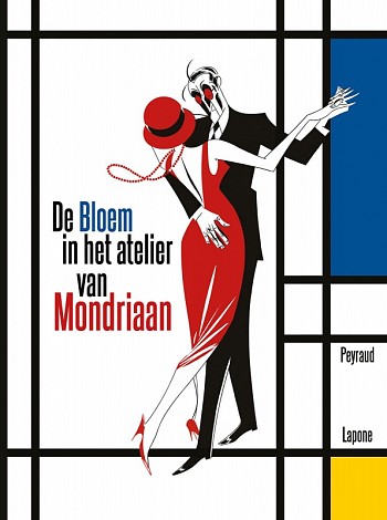 De bloem in het atelier van Mondriaan