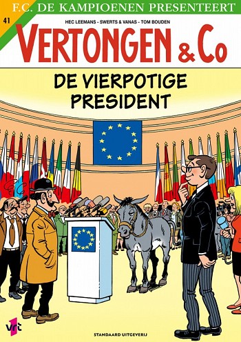 De vierpotige president