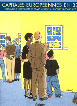 European Capital In Comic Strip