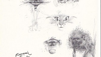 Expositie André Franquin (april 1991)