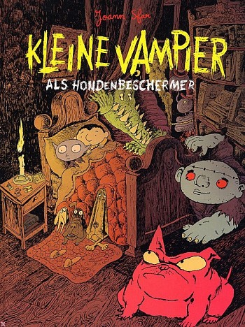 Kleine Vampier als Hondenbeschermer