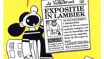 Peter de Wit tegen de muur (maart 2002)