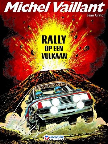 Rally op een Vulkaan