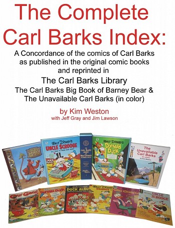 The Complete Carl Barks Index