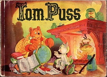 Tom Puss Danish collectible card album